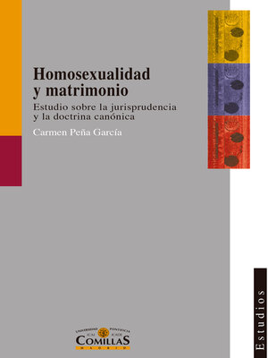 cover image of Homosexualidad y matrimonio